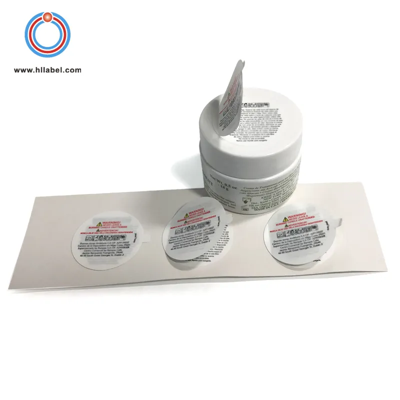 Round Self Adhesive Labels