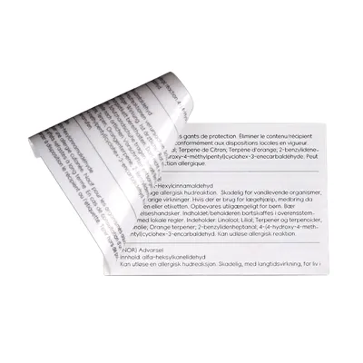 Peel Off Labels Roll
