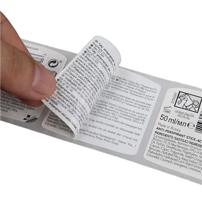 Peel Off Name Stickers
