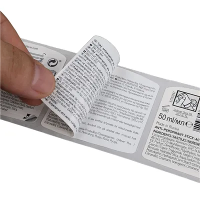 Peel Off Name Stickers