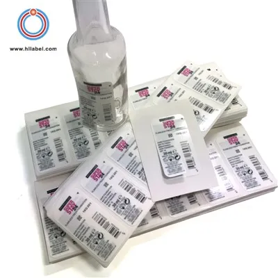 Self Adhesive Bottle Labels