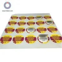 Small Circular Sticky Labels